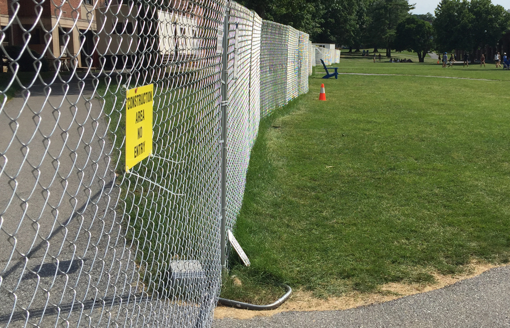 panel fence -franklin-marshall college PA